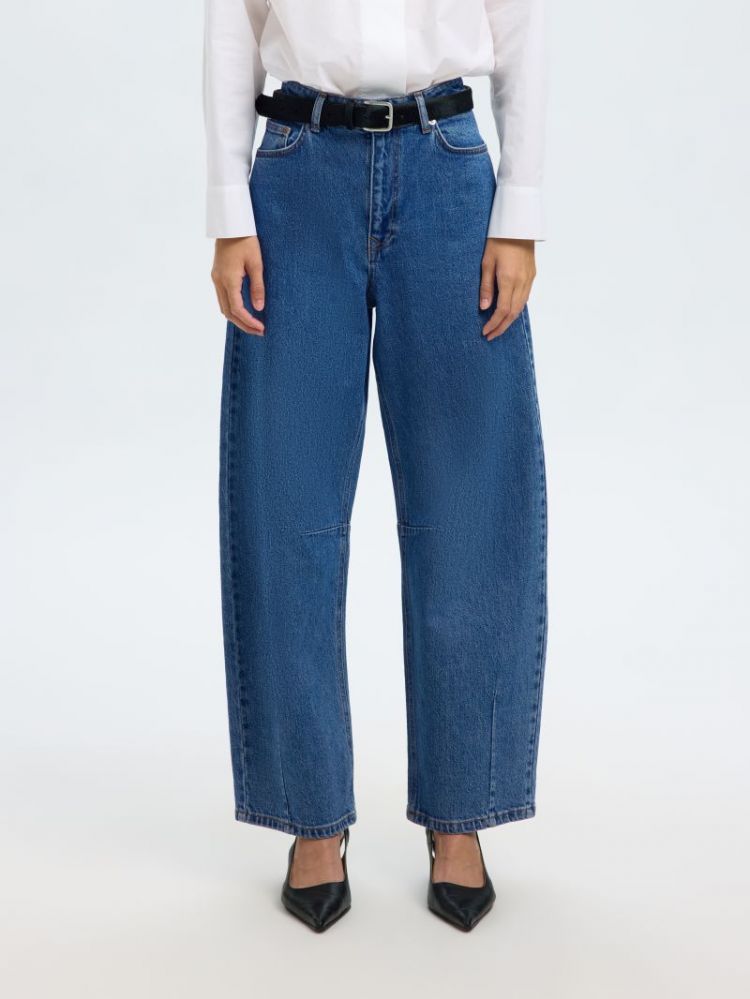 SLFLOOSE BARREL ANE-KORI MEDIUM BLUE DEN