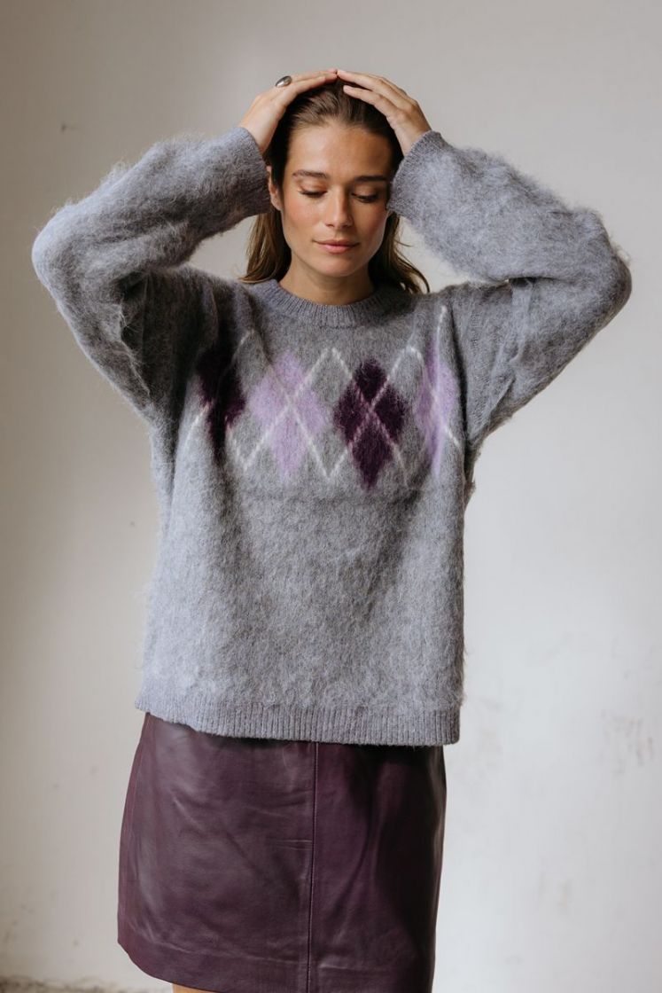 CHAINA DARK GREY MELAN