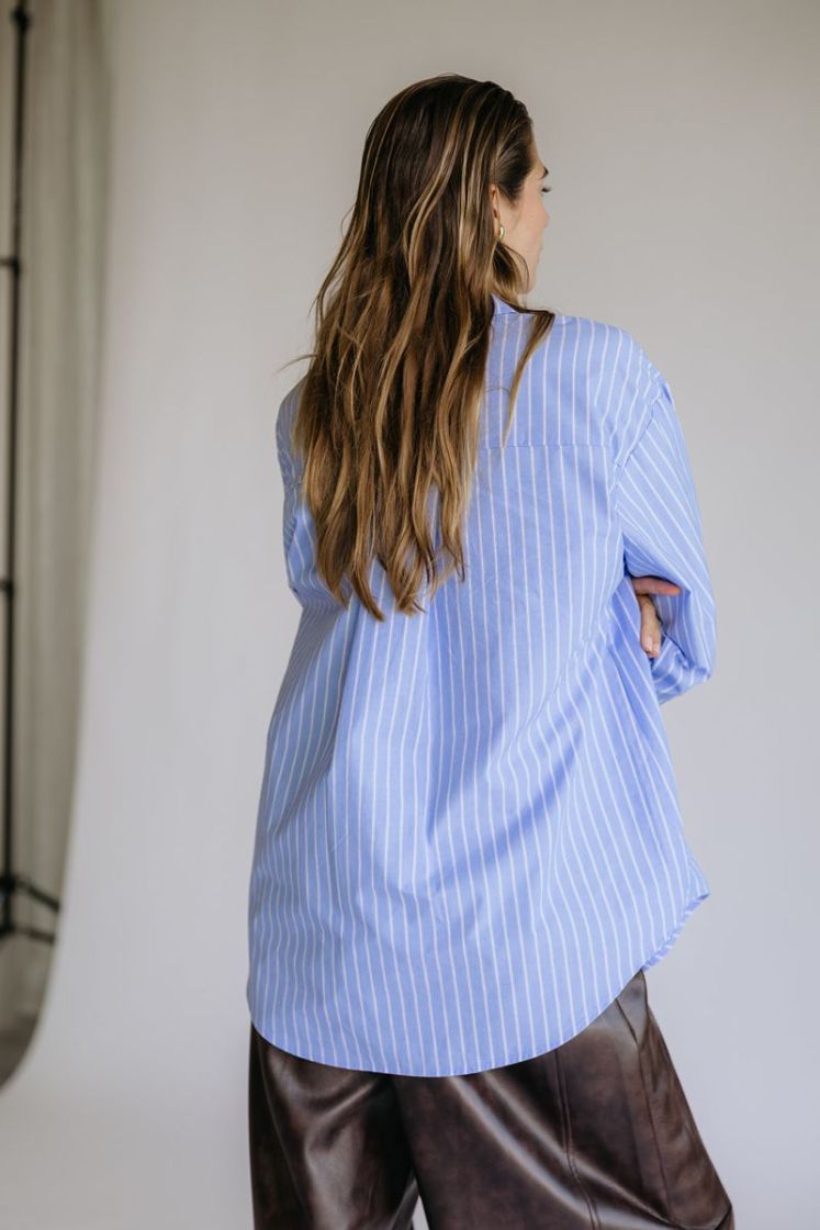 ADALENESW STRIPE LIGHT BL