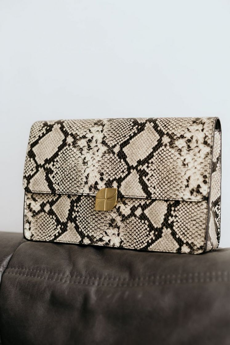 VIOLET SNAKE SNAKE PRINT