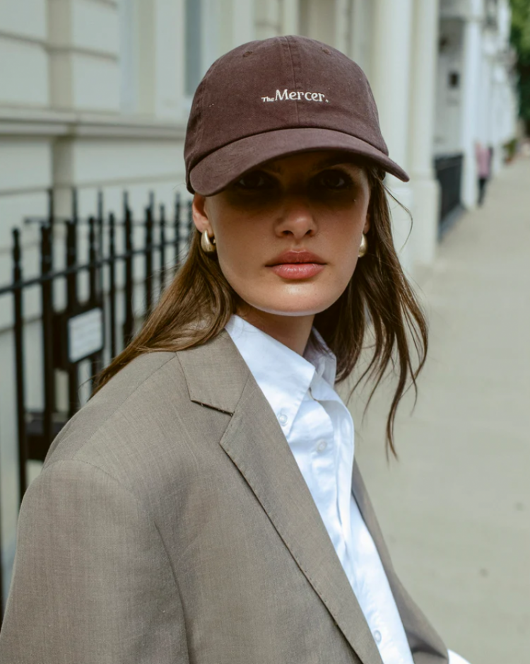 THE MERCER CAP BROWN  