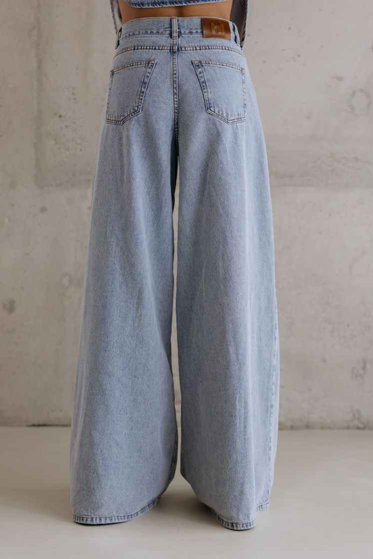 STEVIE DENIM PANTS MEDIUM BLUE DEN