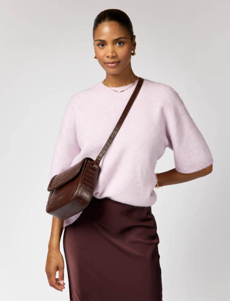 NINA CHOCOLATE CROCO