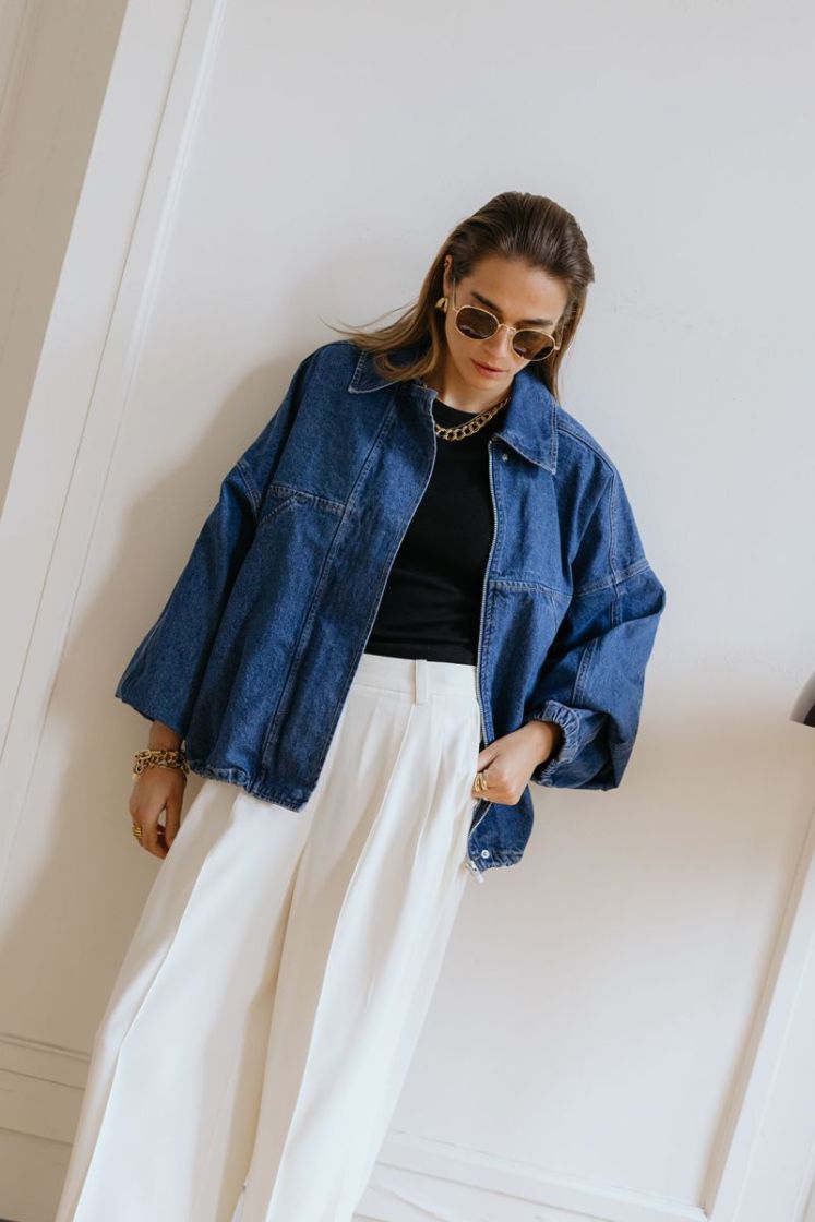 JILIAN MID BLUE DENIM
