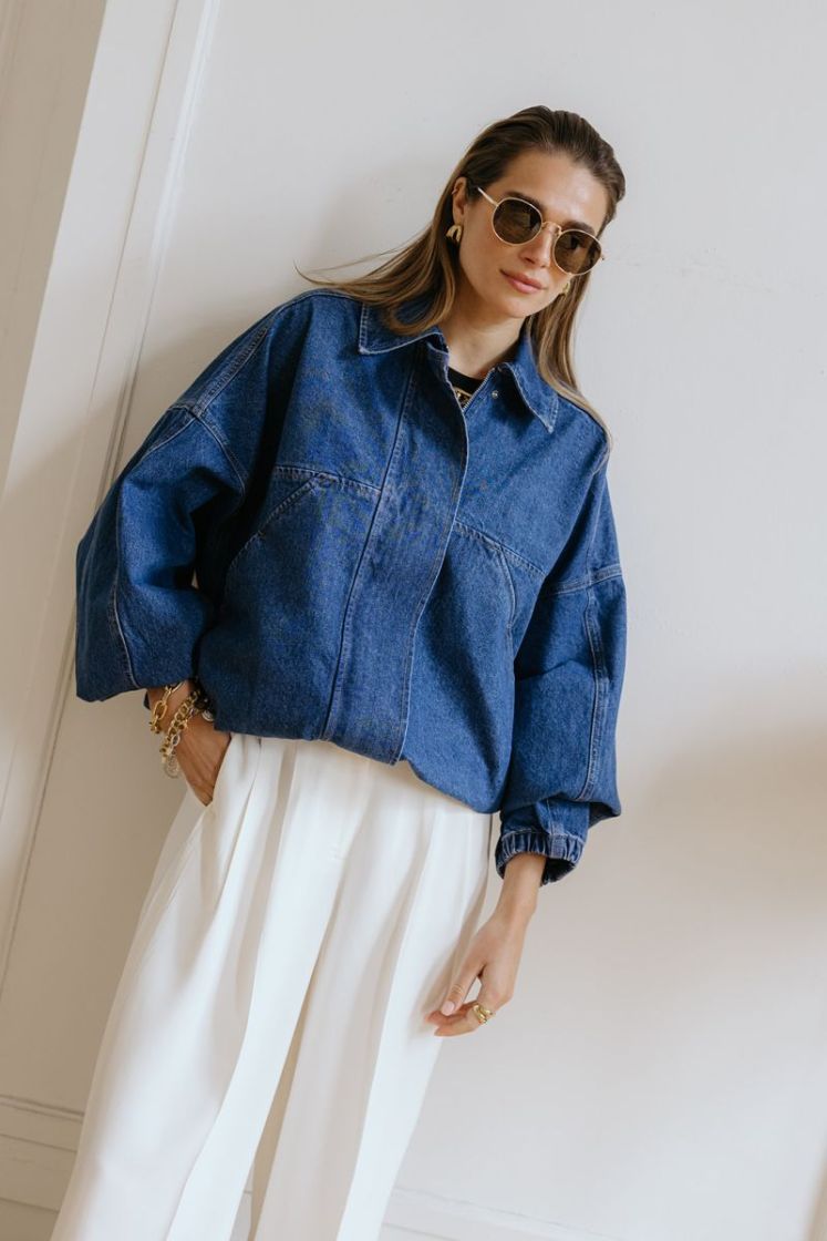 JILIAN MID BLUE DENIM