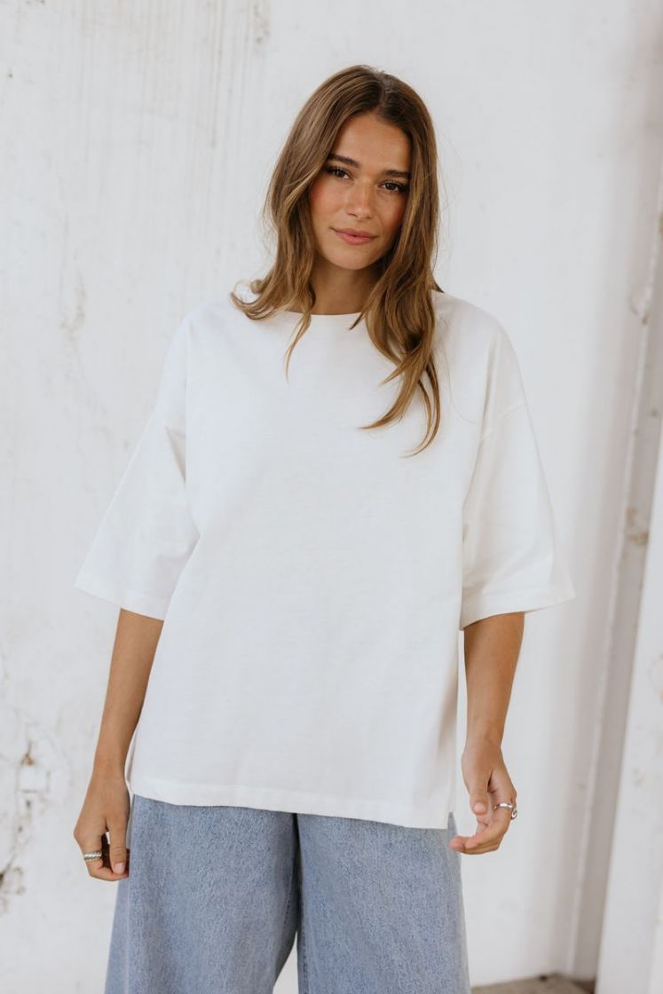 RAE O-NECK WHITE