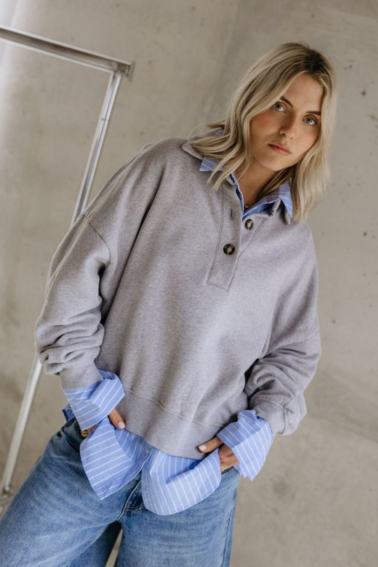 HUGO POLO GREY MELANGE