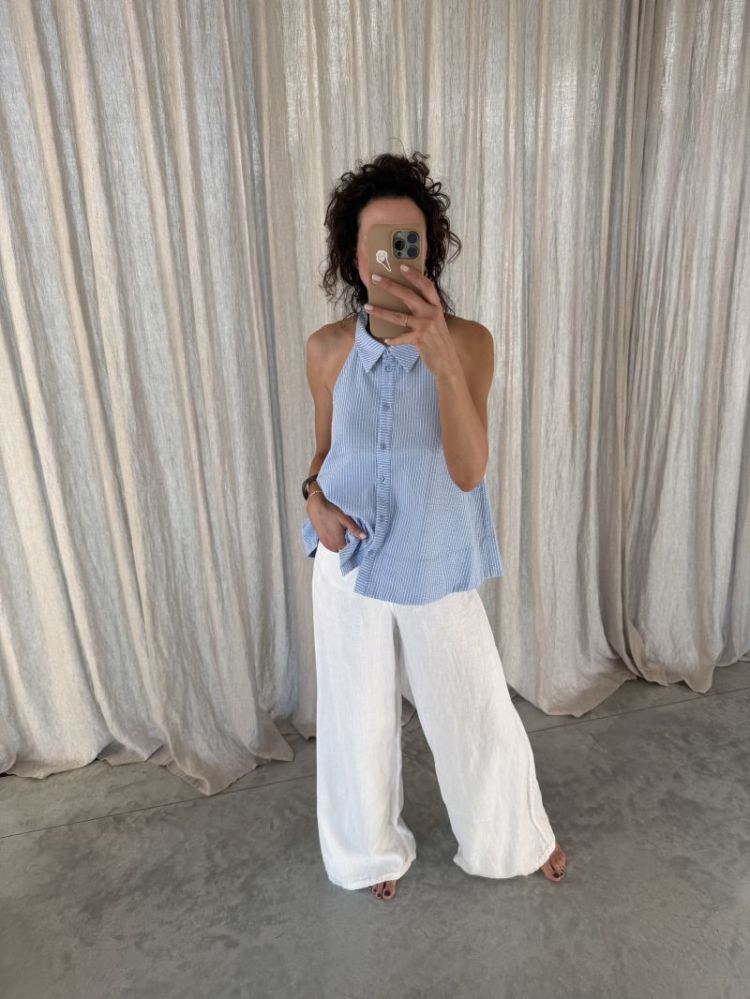 YASANNALEA CHAMBRAY BLUE
