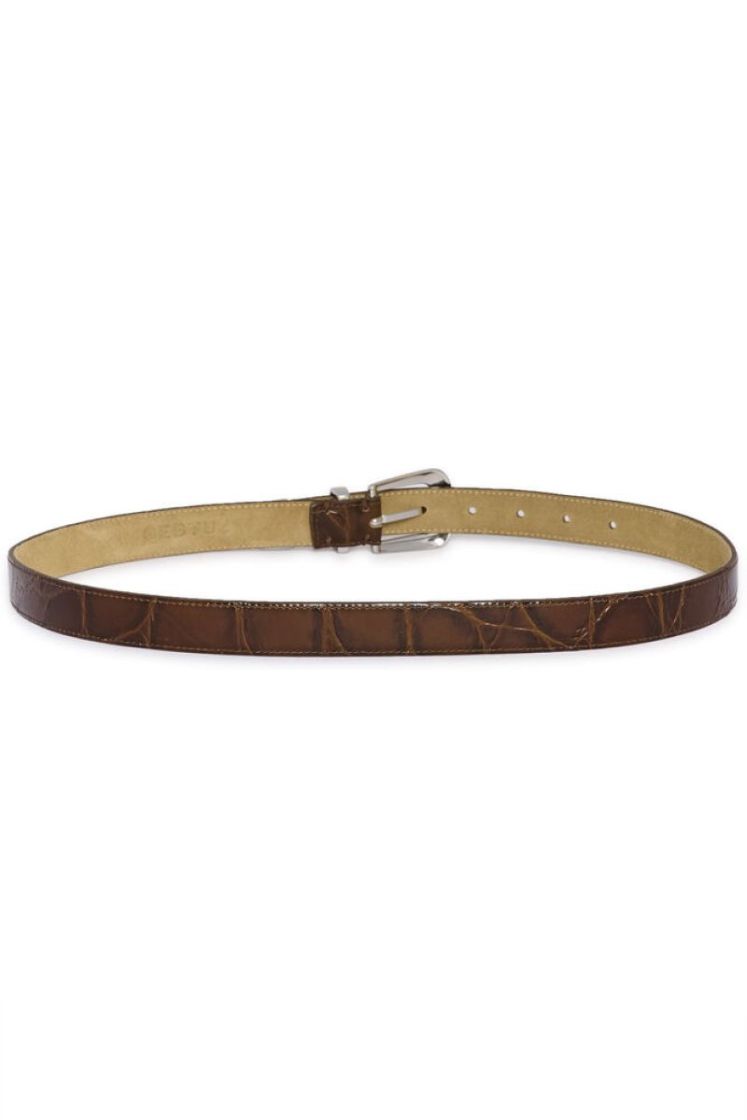 GZSUVA DARK BROWN CROC