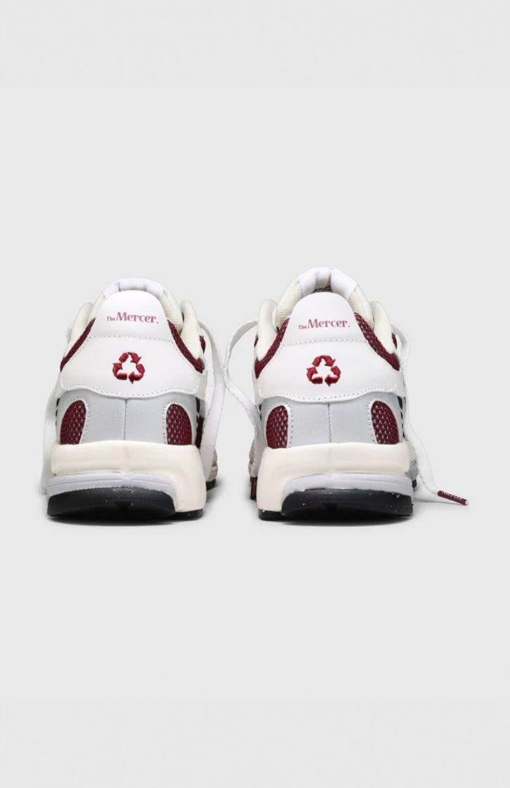 RE-RUN WHITE SILVER WHITE/RED