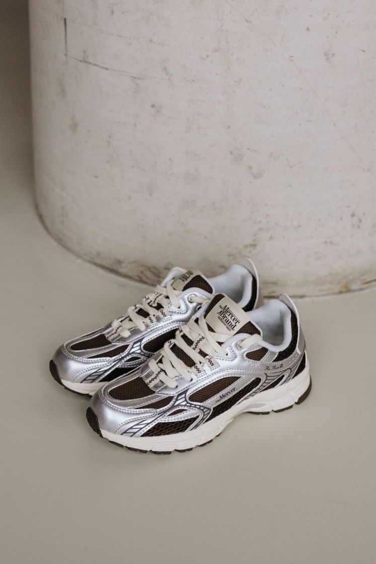 RE-RUN TWIN MESH GREY/BROWN