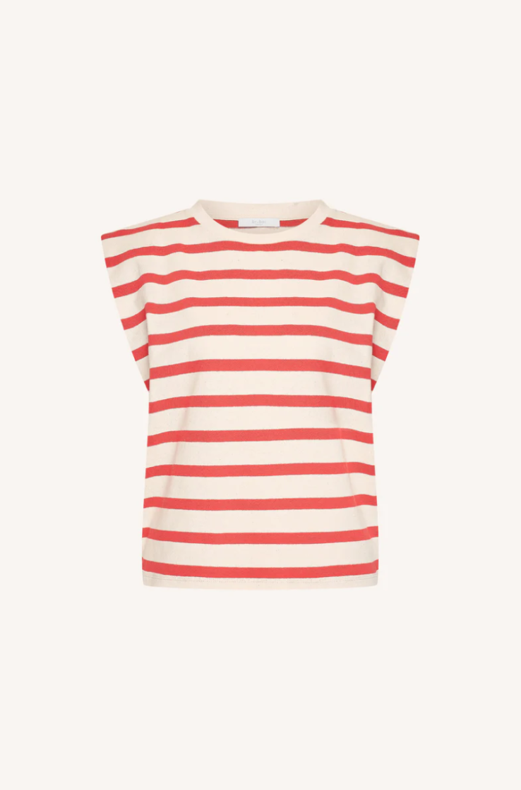 DIEDE STRIPE POPPY RED 