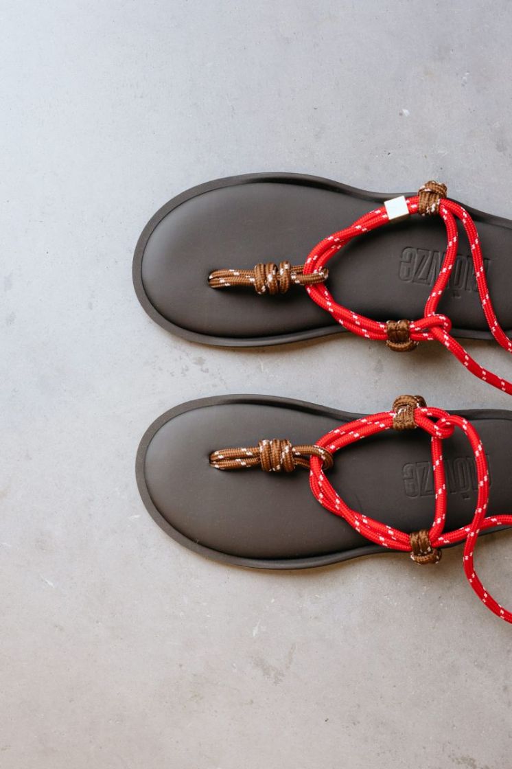 FLO TWIN BROWN/RED