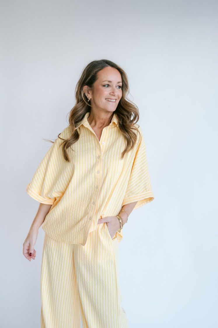 MORRIS YELLOW STRIPE