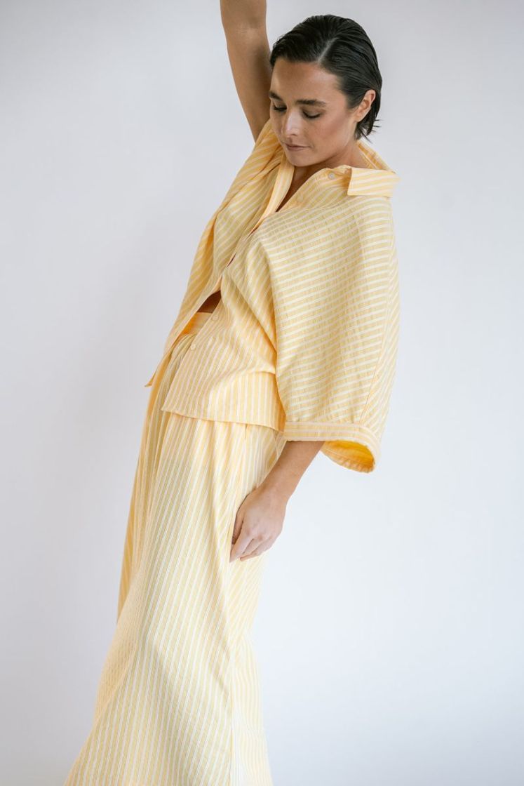MORRIS YELLOW STRIPE
