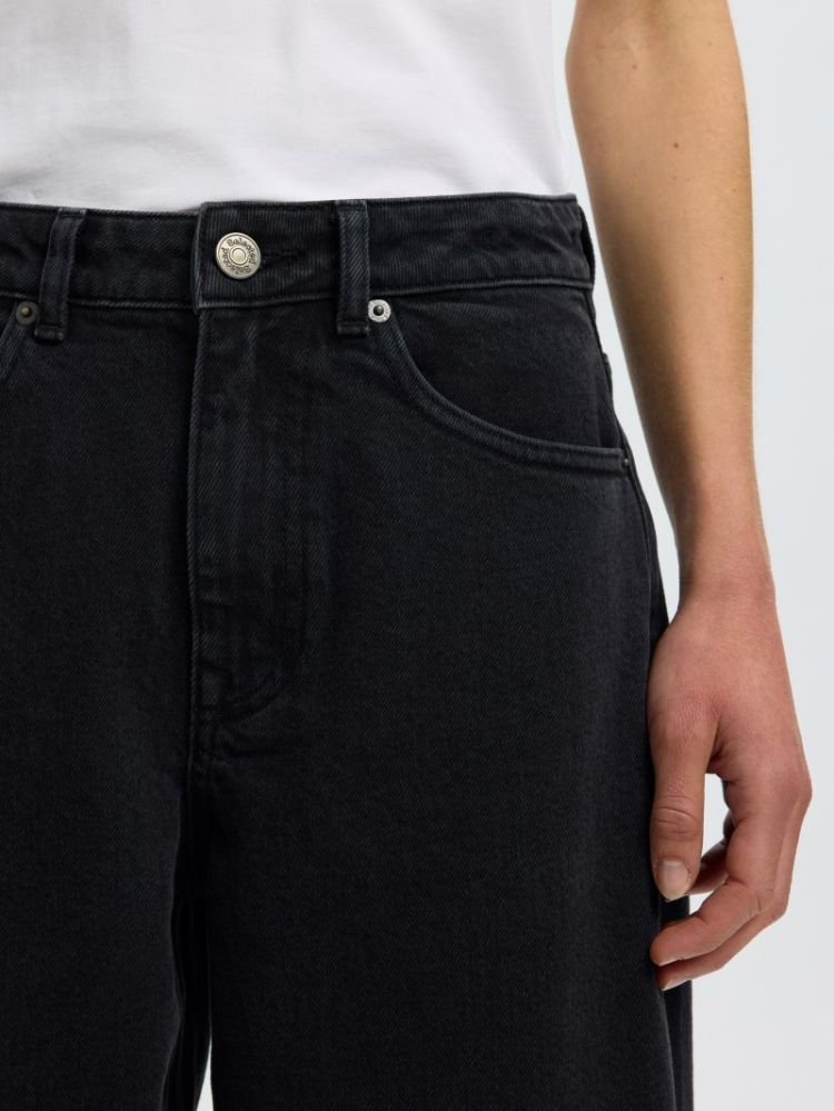 SLWBARREL BLACK DENIM