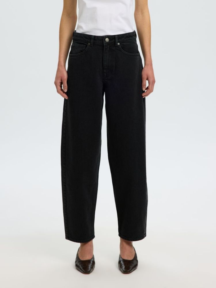 SLWBARREL BLACK DENIM