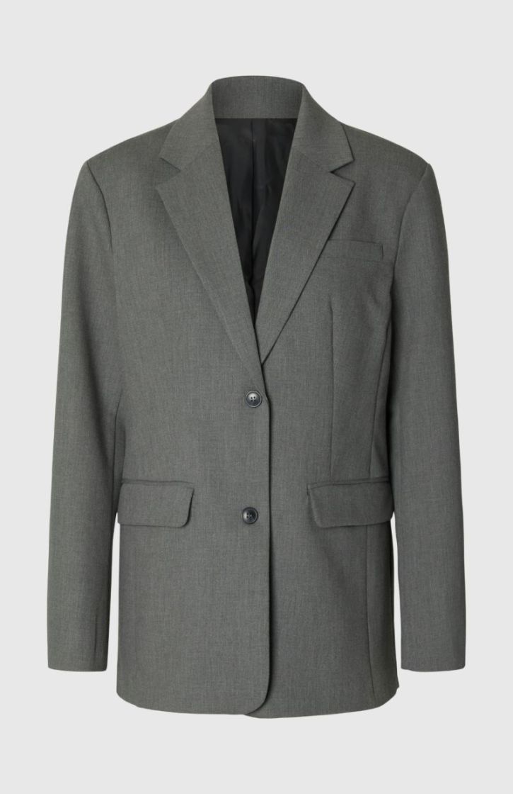 SLWOVERSIZED MARA GREY MELANGE