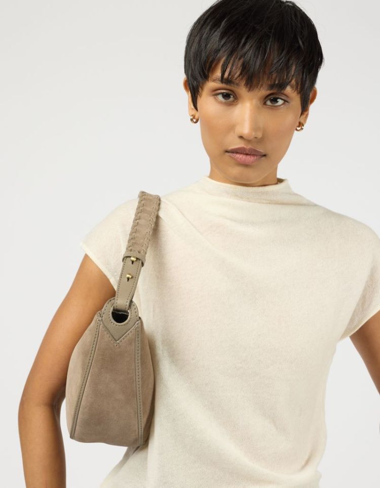 LEO CROSSBODY CLAY SUEDE