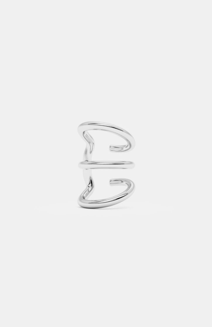 TRIO IVA CUFF SILVER