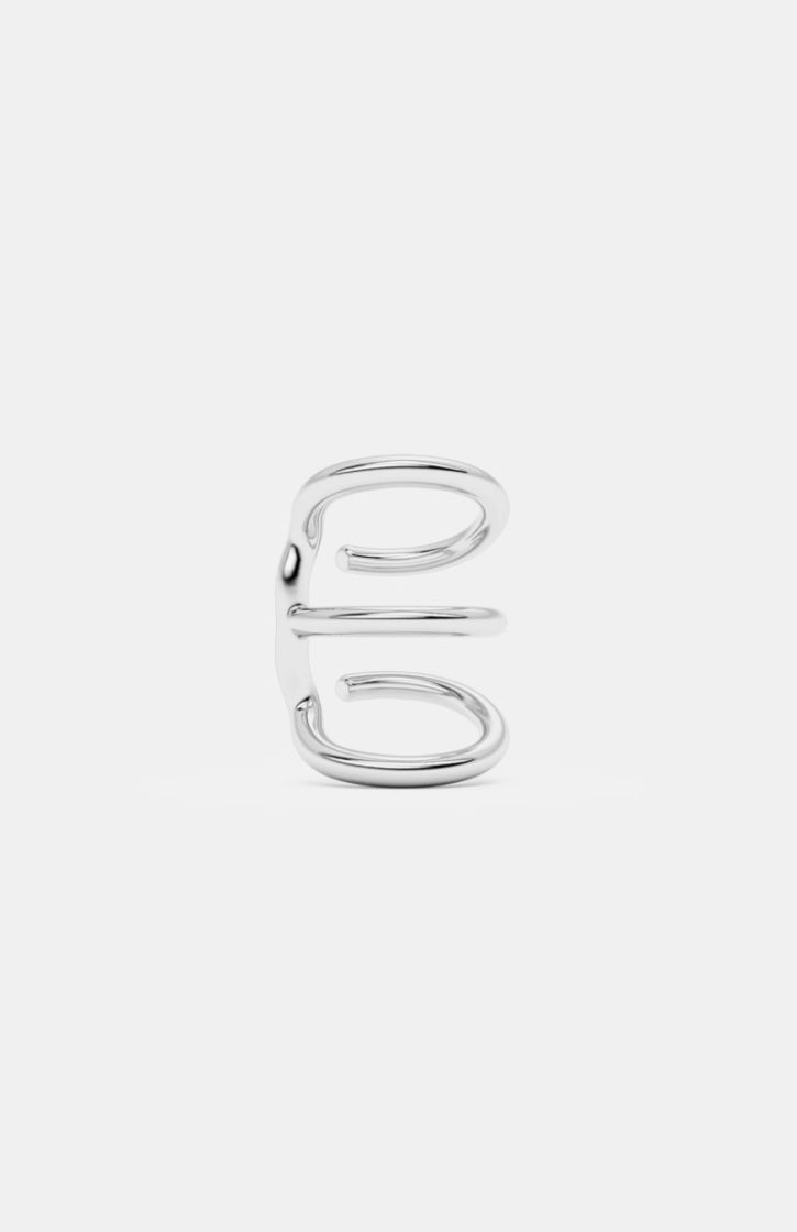 TRIO IVA CUFF SILVER