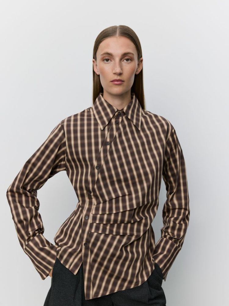PAIGESW BROWN CHECK
