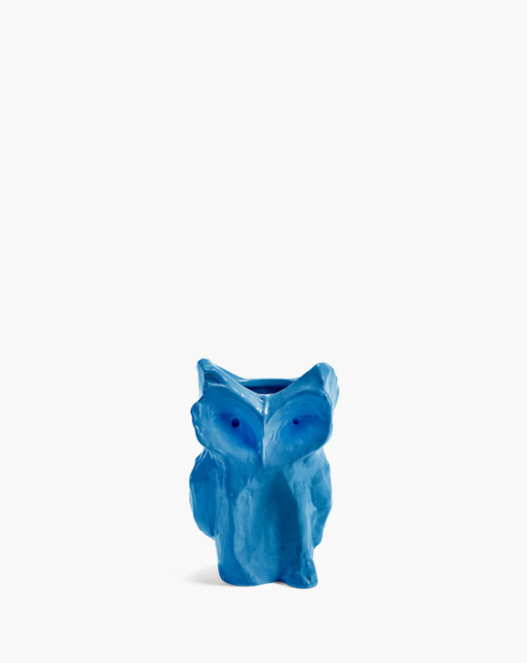 MARNI AFTERMIDNIGHT OWLVASE XS BLUE
