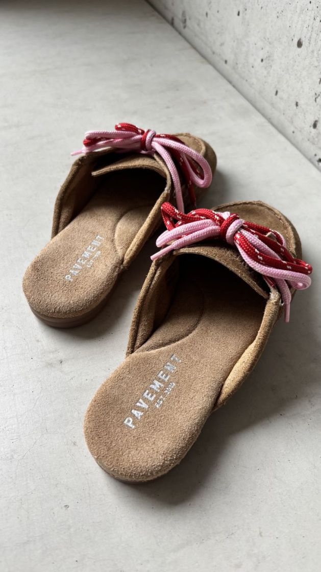 PAYASMA LACE TAUPE SUEDE