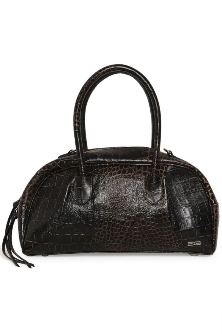 GZALEX DARK BROWN CROC