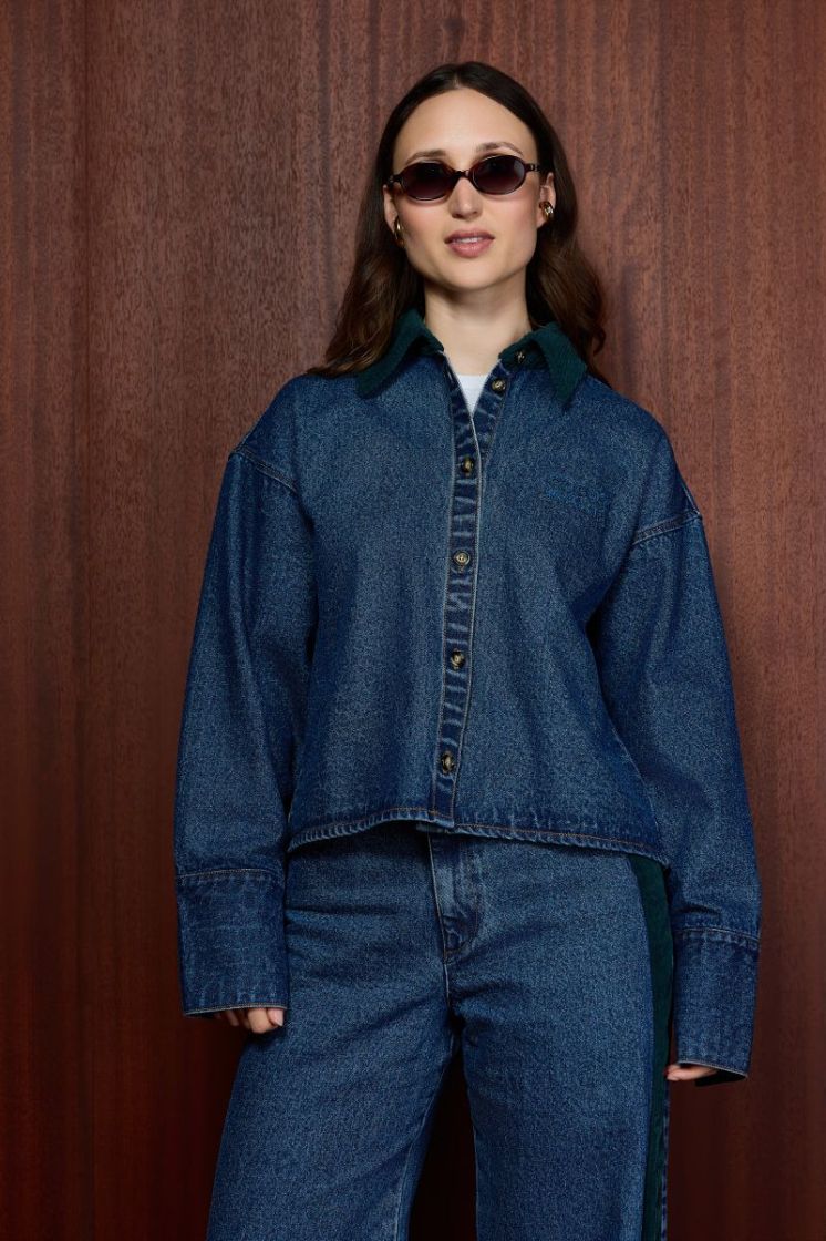 LA CAMISA CAMPERA DENIM