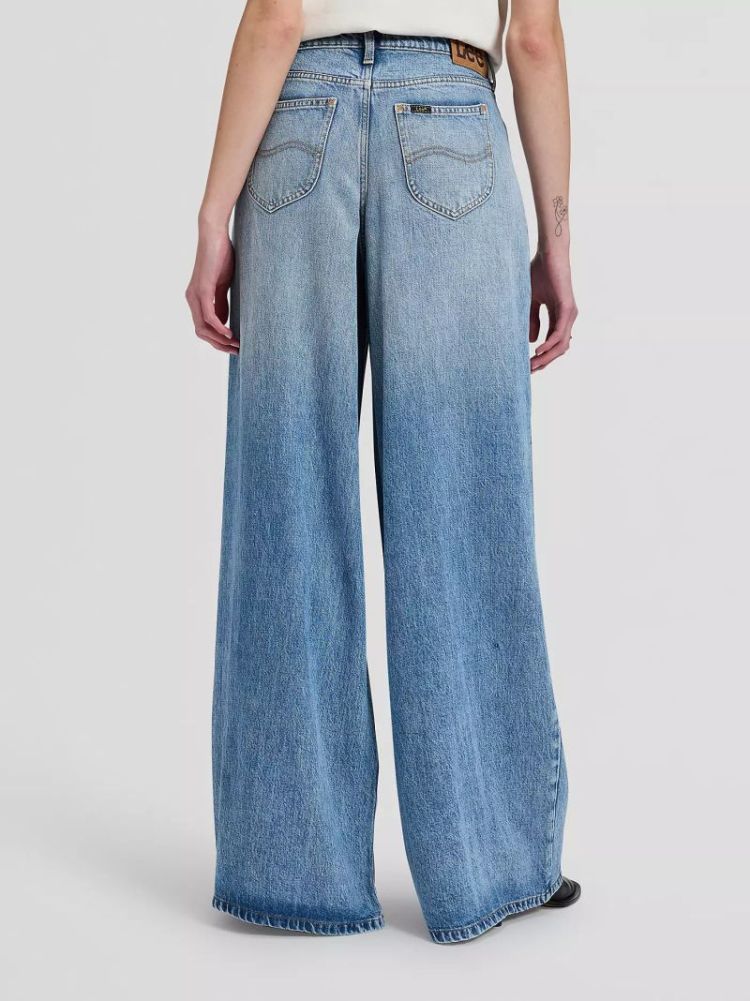 PLEATED JEAN  PREPPY BLUE