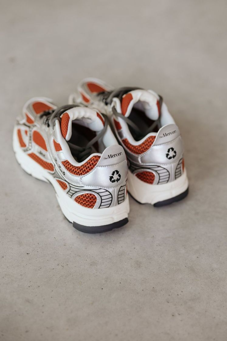 RE-RUN SCRATCHED ORANGE/SILVER