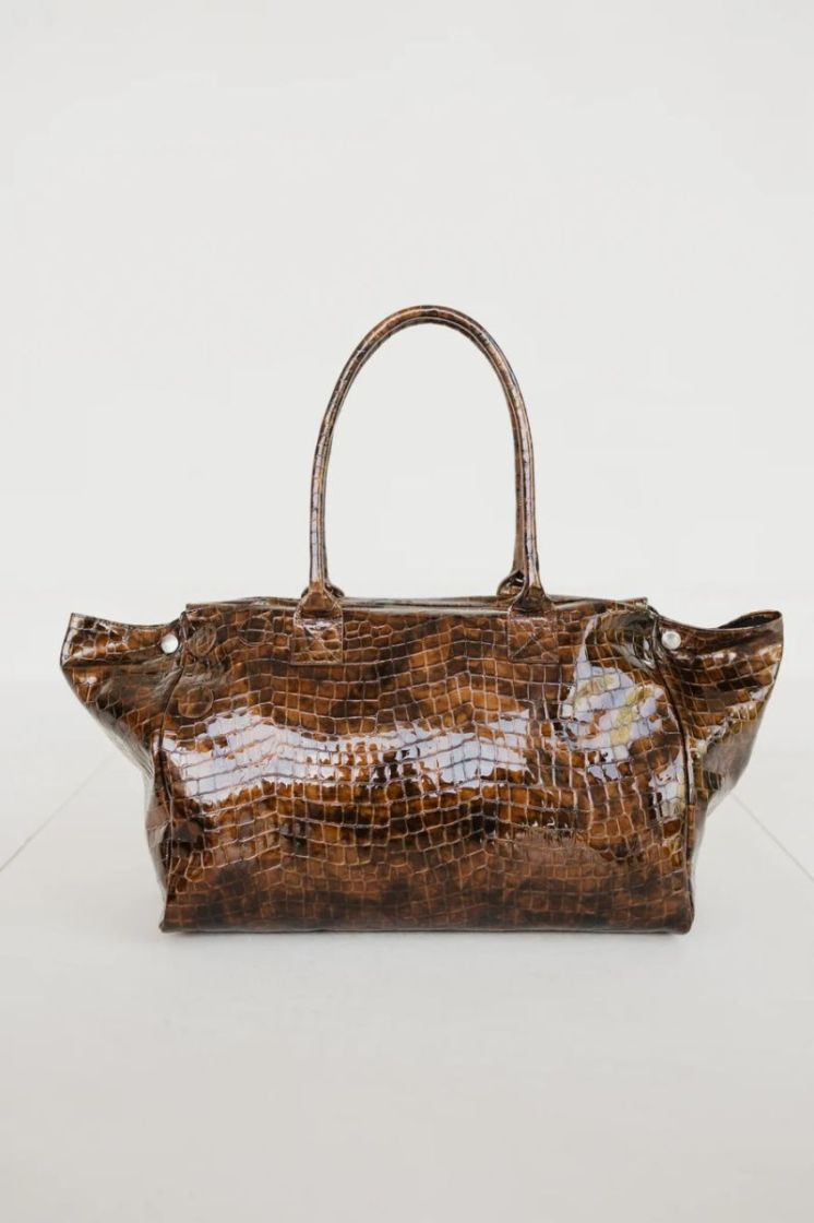 GROCERY BAG CHOCOLATE NACRE