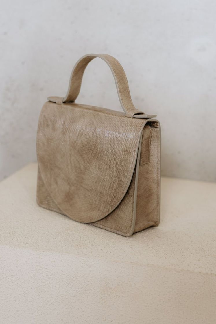 MICRO BRIEFCASE NOISETTE SNAKE