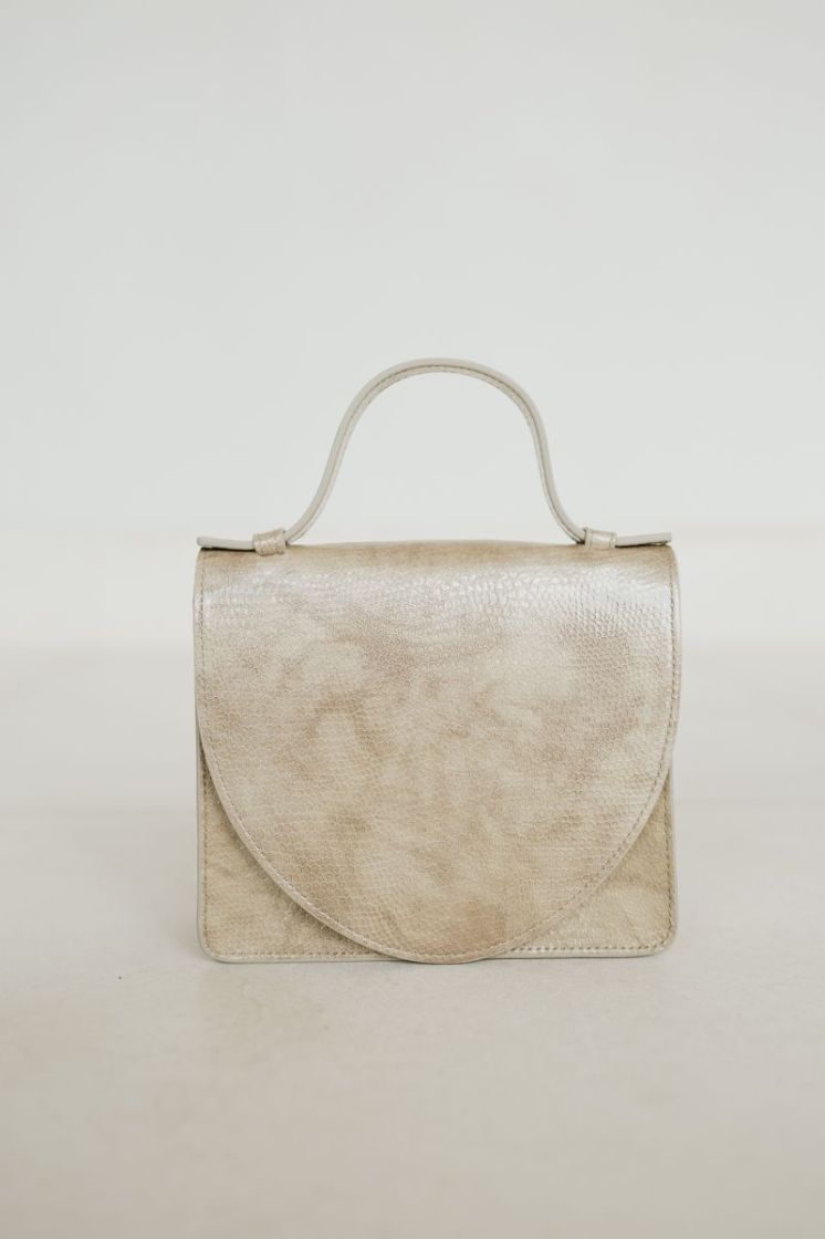 MINI BRIEFCASE NOISETTE SNAKE