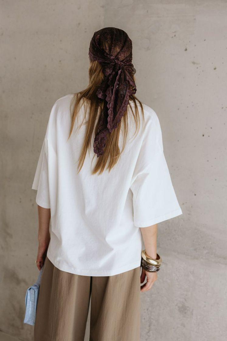 RAE DEEP V LUCENT WHITE