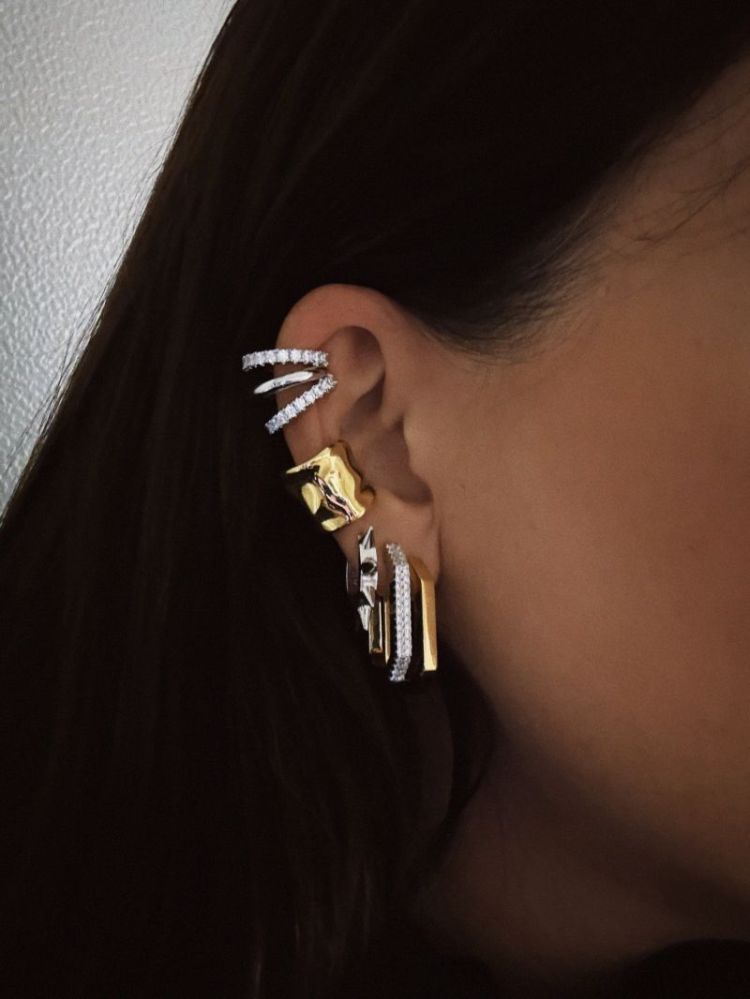 MOLTEN ARA EARCUFF GOLD