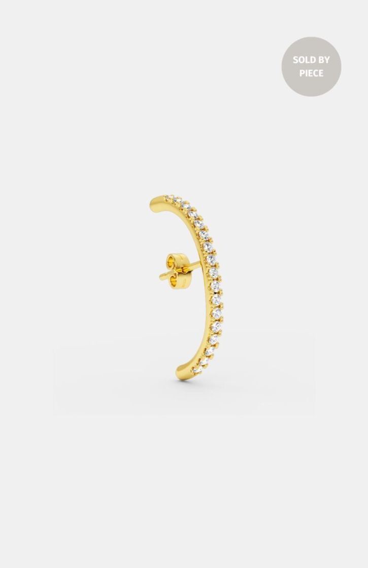 LONG DIAMOND HUG GOLD