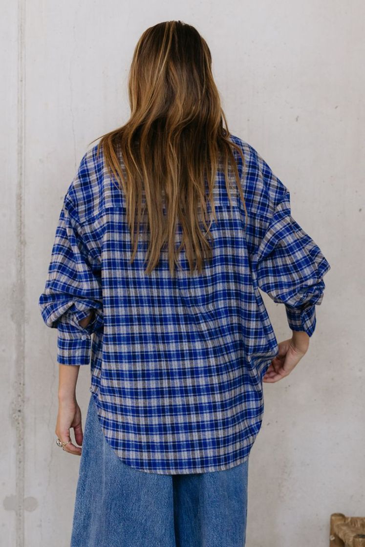 BOWIE BLUE CHECK